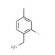 2-Fluoro-4-methylbenzylamine - chemical structure image