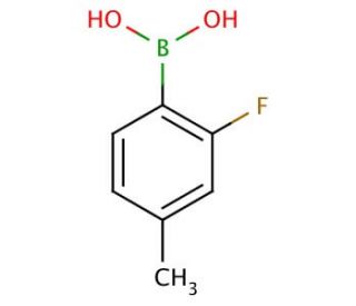 2-Fluoro-4-methylphenylboronic Acid (CAS 170981-26-7) - chemical structure image