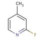 2-Fluoro-4-methylpyridine (CAS 461-87-0) - chemical structure image