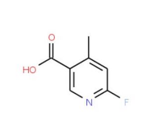 2-Fluoro-4-methylpyridine-5-carboxylic acid (CAS 944582-95-0) - chemical structure image