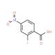 2-Fluoro-4-nitrobenzoic acid (CAS 403-24-7) - chemical structure image