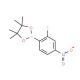 2-Fluoro-4-nitrophenylboronic acid, pinacol ester (CAS 1073353-89-5) - chemical structure image