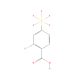 2-Fluoro-4-(pentafluorosulfur)benzoic acid (CAS 1240257-03-7) - chemical structure image