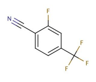 2-Fluoro-4-(trifluoromethyl)benzonitrile (CAS 146070-34-0) - chemical structure image