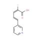 2-Fluoro-5-(3-pyridyl)penta(2-Z,4-E)dienoic Acid - chemical structure image