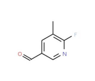 2-Fluoro-5-formyl-3-methylpyridine (CAS 884495-04-9) - chemical structure image