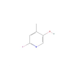 2-Fluoro-5-hydroxy-4-methylpyridine (CAS 1227577-18-5) - chemical structure image