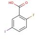 2-Fluoro-5-iodobenzoic acid (CAS 124700-41-0) - chemical structure image