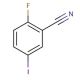 2-Fluoro-5-iodobenzonitrile (CAS 351003-36-6) - chemical structure image