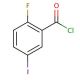 2-Fluoro-5-iodobenzoyl chloride (CAS 186584-73-6) - chemical structure image