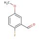 2-Fluoro-5-methoxybenzaldehyde (CAS 105728-90-3) - chemical structure image