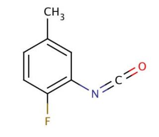 2-Fluoro-5-methylphenyl isocyanate (CAS 190774-50-6) - chemical structure image