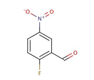 2-Fluoro-5-nitrobenzaldehyde (CAS 27996-87-8) - chemical structure image