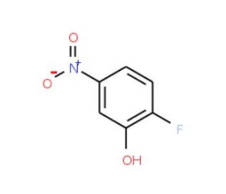 2-Fluoro-5-nitrophenol (CAS 22510-08-3) - chemical structure image