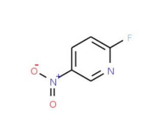 2-Fluoro-5-nitropyridine (CAS 456-24-6) - chemical structure image