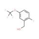 2-fluoro-5-(trifluoromethoxy)benzyl alcohol - chemical structure image