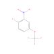 2-Fluoro-5-(trifluoromethoxy)nitrobenzene (CAS 124170-06-5) - chemical structure image