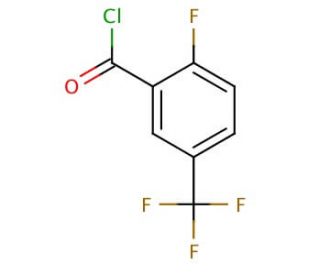 2-Fluoro-5-(trifluoromethyl)benzoyl chloride (CAS 207981-46-2) - chemical structure image