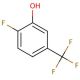2-Fluoro-5-(trifluoromethyl)phenol (CAS 141483-15-0) - chemical structure image