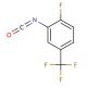 2-Fluoro-5-(trifluoromethyl)phenyl isocyanate (CAS 69922-27-6) - chemical structure image