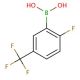 2-Fluoro-5-(trifluoromethyl)phenylboronic acid (CAS 352535-96-7) - chemical structure image