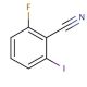 2-Fluoro-6-iodobenzonitrile (CAS 79544-29-9) - chemical structure image