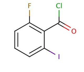 2-Fluoro-6-iodobenzoyl chloride (CAS 111771-12-1) - chemical structure image