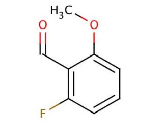 2-Fluoro-6-methoxybenzaldehyde (CAS 146137-74-8) - chemical structure image