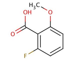 2-Fluoro-6-methoxybenzoic acid (CAS 137654-21-8) - chemical structure image