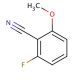 2-Fluoro-6-methoxybenzonitrile (CAS 94088-46-7) - chemical structure image