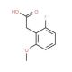 2-Fluoro-6-methoxyphenylacetic acid (CAS 500912-19-6) - chemical structure image