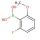 2-Fluoro-6-methoxyphenylboronic acid (CAS 78495-63-3) - chemical structure image