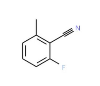 2-Fluoro-6-methylbenzonitrile (CAS 198633-76-0) - chemical structure image