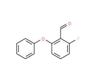 2-Fluoro-6-phenoxybenzaldehyde - chemical structure image