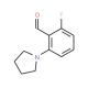 2-fluoro-6-pyrrolidin-1-ylbenzaldehyde - chemical structure image