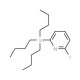 2-Fluoro-6-(tributylstannyl)pyridine (CAS 1025744-38-0) - chemical structure image