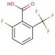 2-Fluoro-6-(trifluoromethyl)benzoic acid (CAS 32890-94-1) - chemical structure image
