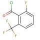 2-Fluoro-6-(trifluoromethyl)benzoyl chloride (CAS 109227-12-5) - chemical structure image