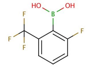 2-Fluoro-6-(trifluoromethyl)phenylboronic acid (CAS 313545-34-5) - chemical structure image