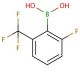 2-Fluoro-6-(trifluoromethyl)phenylboronic acid (CAS 313545-34-5) - chemical structure image