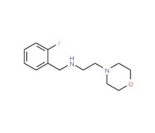 (2-Fluoro-benzyl)-(2-morpholin-4-yl-ethyl)-amine - chemical structure image