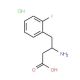 2-Fluoro-D-beta-homophenylalanine hydrochloride (CAS 331763-62-3) - chemical structure image