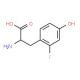 2-Fluoro-DL-tyrosine (CAS 7656-31-7) - chemical structure image