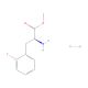 2-Fluoro-L-phenylalanine methyl ester hydrochloride (CAS 457654-69-2) - chemical structure image