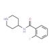 2-Fluoro-N-piperidin-4-yl-benzamide - chemical structure image