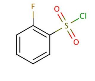 2-Fluorobenzenesulfonyl chloride (CAS 2905-21-7) - chemical structure image