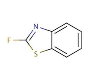 2-Fluorobenzothiazole (CAS 1123-98-4) - chemical structure image