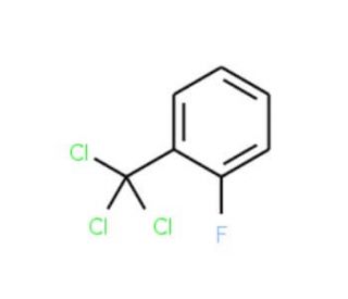2-Fluorobenzotrichloride (CAS 488-98-2) - chemical structure image