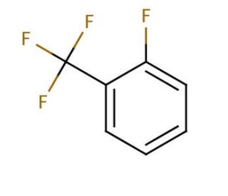 2-Fluorobenzotrifluoride (CAS 392-85-8) - chemical structure image