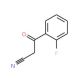 2-Fluorobenzoylacetonitrile (CAS 31915-26-1) - chemical structure image